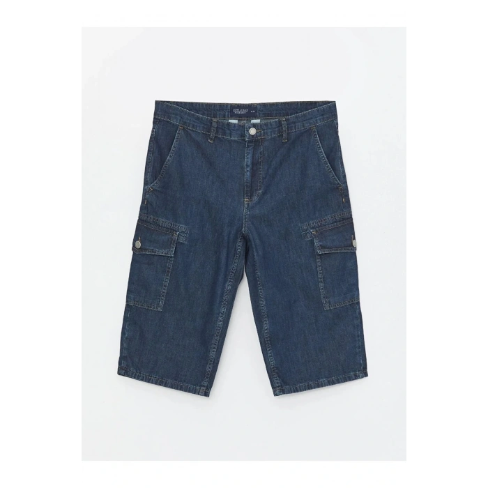 LCW Jeans Standart Kalıp Erkek Jean Bermuda