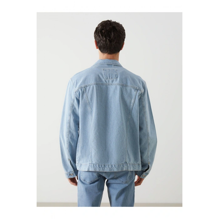 LCW Jeans Standart Kalıp Erkek Jean Ceket