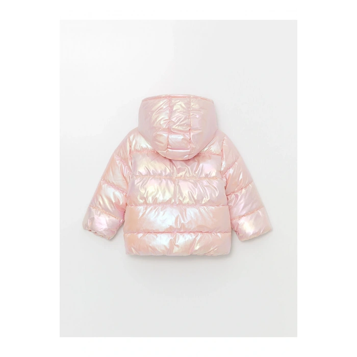 Lcw Kapüşonlu Kız Bebek Şişme Mont
