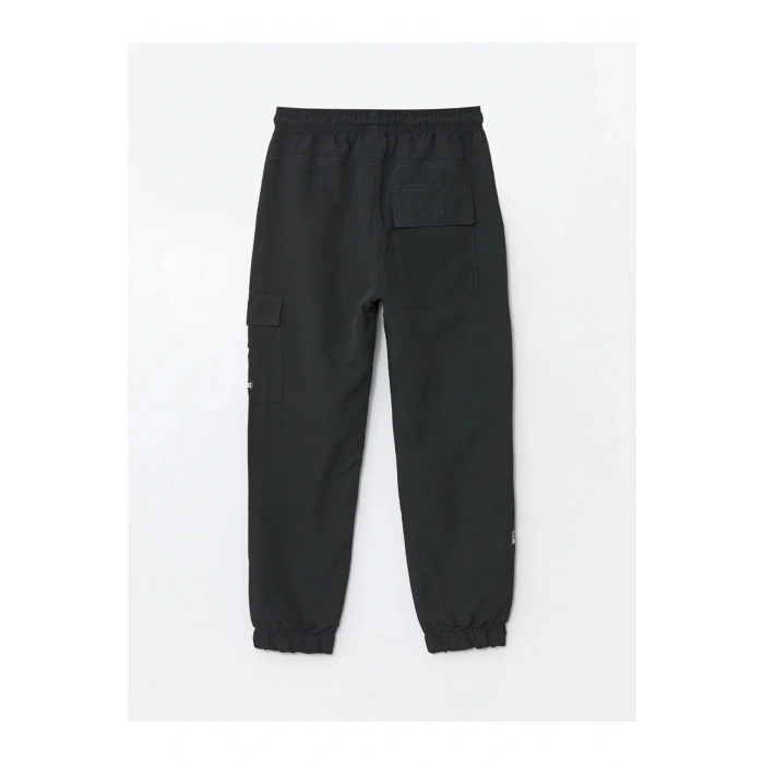 LCW Kids Antrasit Beli Lastikli Polar Astarlı Erkek Çocuk Pantolon