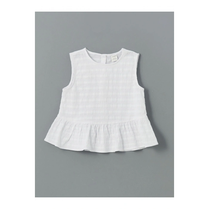 LCW Kids Arkası Düğmeli Kız Çocuk Bluz (S5)