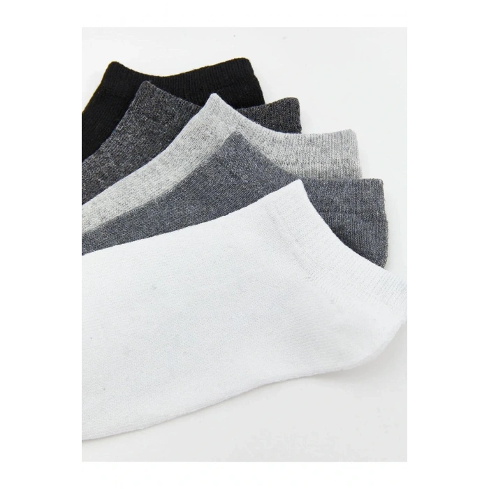 LCW Kids Basic Erkek Çocuk Patik Çorap 5li (W5)