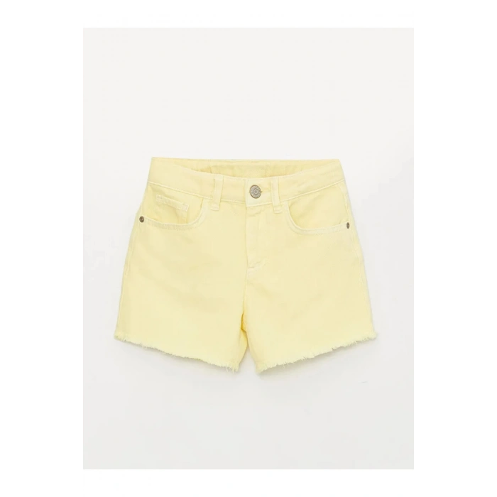 Lcw Kids Basic Kız Çocuk Jean Şort