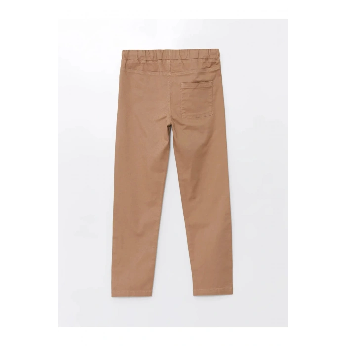 LCW Kids Bej Beli Lastikli Erkek Çocuk Pantolon