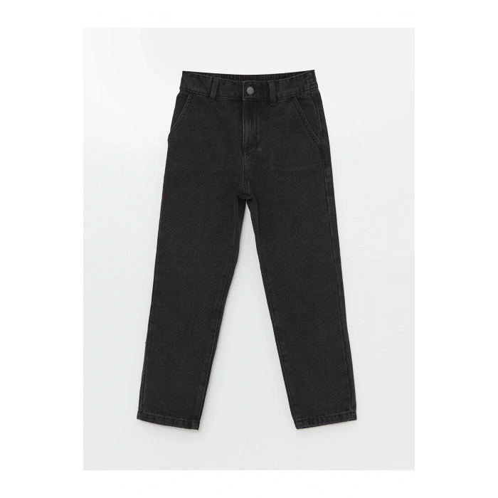LCW Kids Beli Ayarlanabilir Lastikli Erkek Çocuk Jean Pantolon