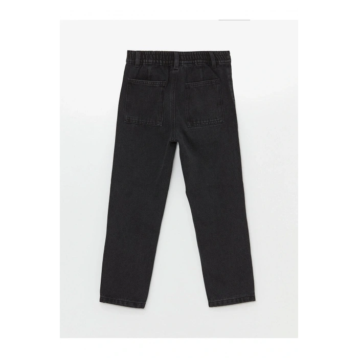 LCW Kids Beli Ayarlanabilir Lastikli Erkek Çocuk Jean Pantolon
