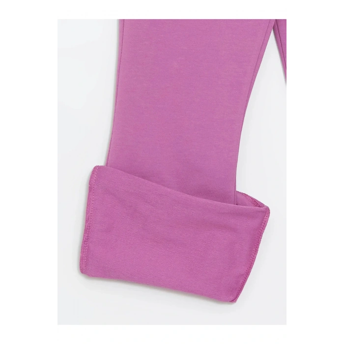 LCW Kids Beli Lastikli İspanyol Paça Kız Çocuk Tayt