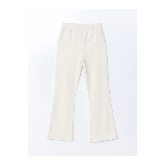 LCW Kids Beli Lastikli İspanyol Paça Kız Çocuk Tayt