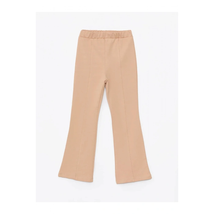 LCW Kids Beli Lastikli İspanyol Paça Kız Çocuk Tayt