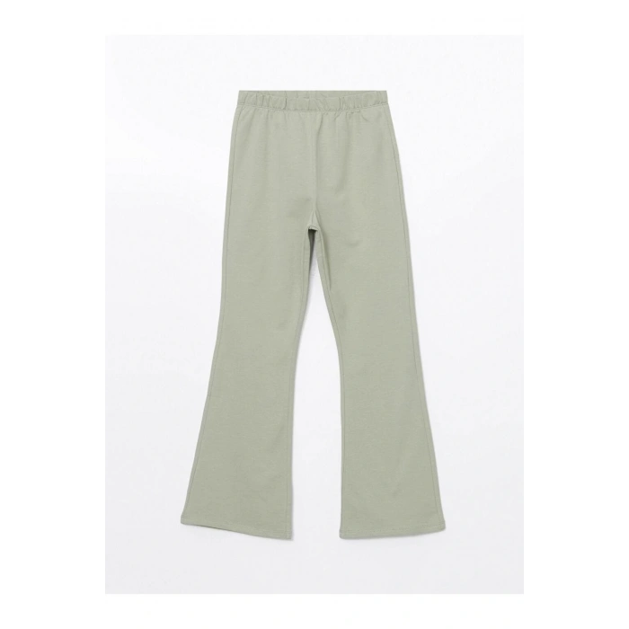 LCW Kids Beli Lastikli İspanyol Paça Kız Çocuk Tayt