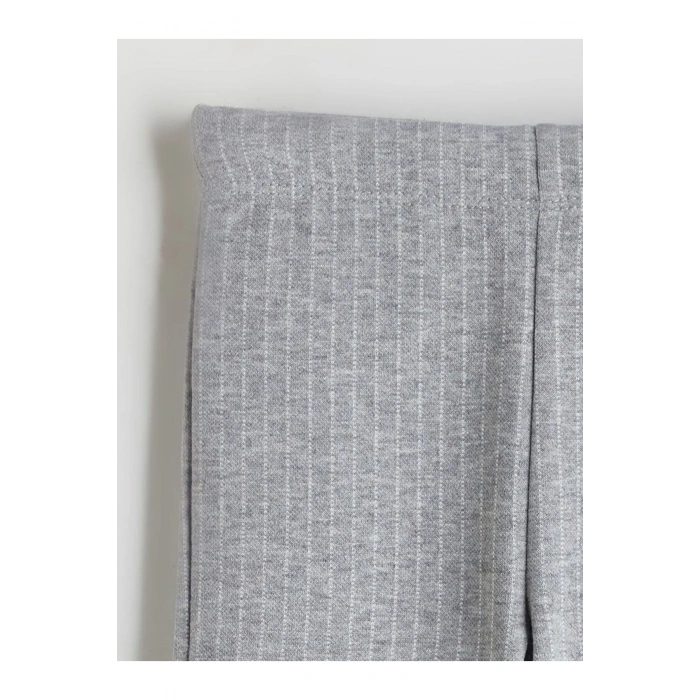 LCW Kids Beli Lastikli İspanyol Paça Kız Çocuk Tayt