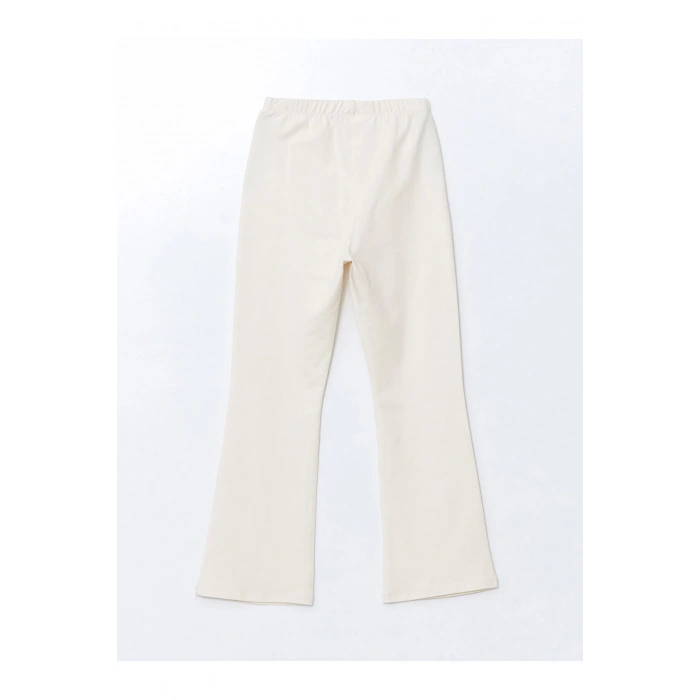 LCW Kids Beli Lastikli İspanyol Paça Kız Çocuk Tayt