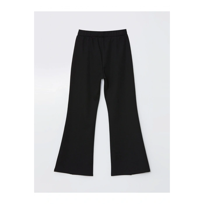 LCW Kids Beli Lastikli İspanyol Paça Kız Çocuk Tayt