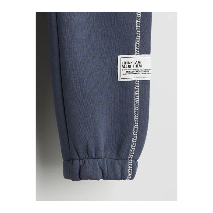 LCW Kids Beli Lastikli Kız Çocuk Jogger Eşofman Altı