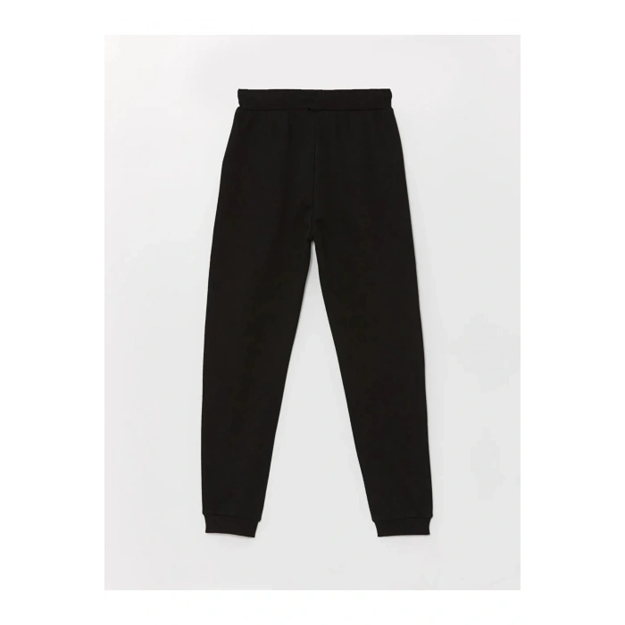 LCW Kids  Beli Lastikli Kız Çocuk Kalın Jogger Eşofman Altı