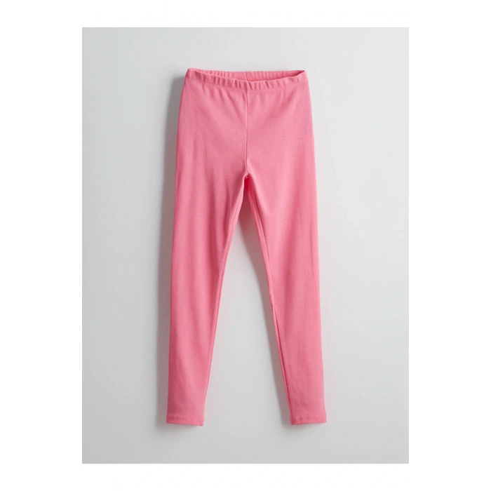 LCW Kids Beli Lastikli Kız Çocuk Tayt