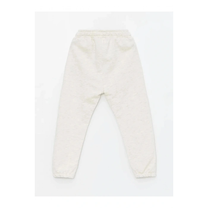 LCW Kids Beyaz Beli Lastikli Erkek Bebek Jogger Eşofman Alt