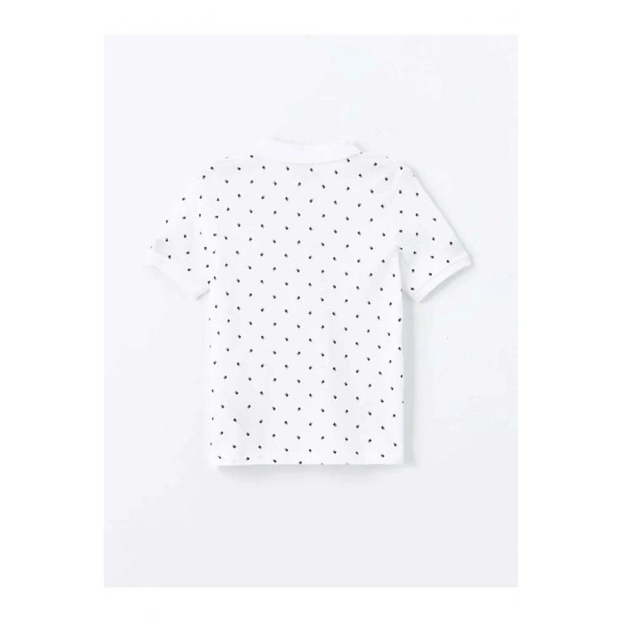 LCW Kids Beyaz Polo Yaka Erkek Çocuk Tişört ve Pantolon