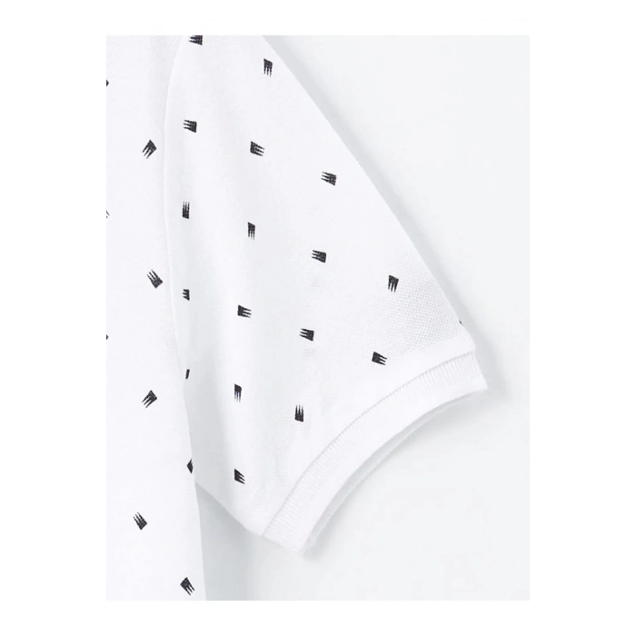 LCW Kids Beyaz Polo Yaka Erkek Çocuk Tişört ve Pantolon