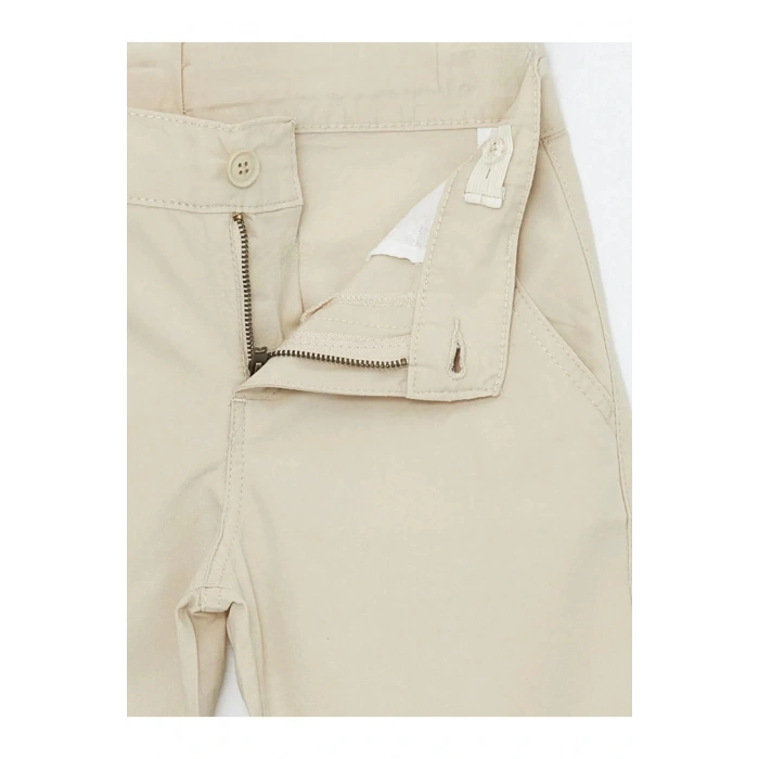 LCW Kids Beyaz Polo Yaka Erkek Çocuk Tişört ve Pantolon