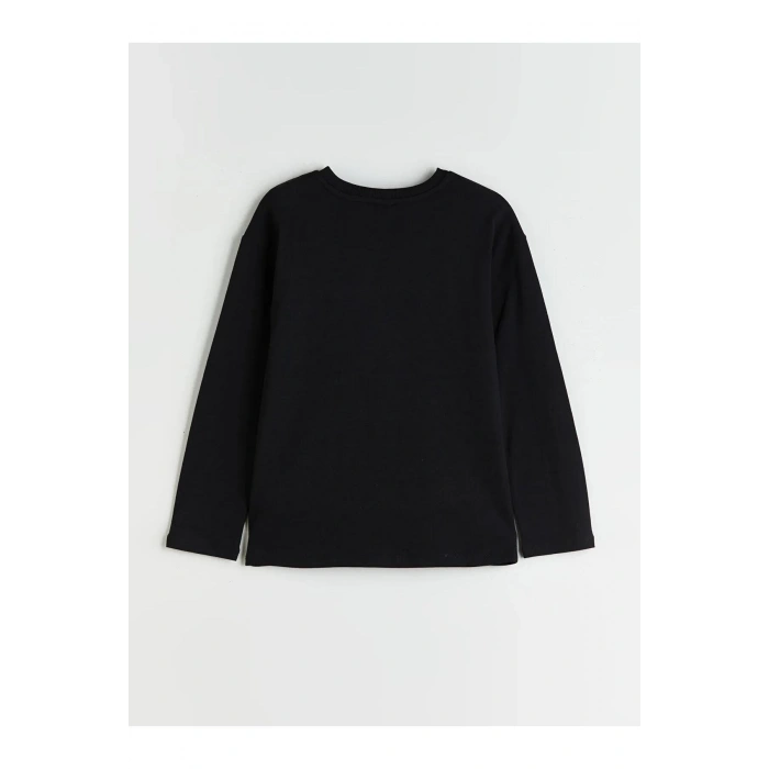 LCW Kids Bisiklet Yaka Atatürk Baskılı Erkek Çocuk Tişört (W5)