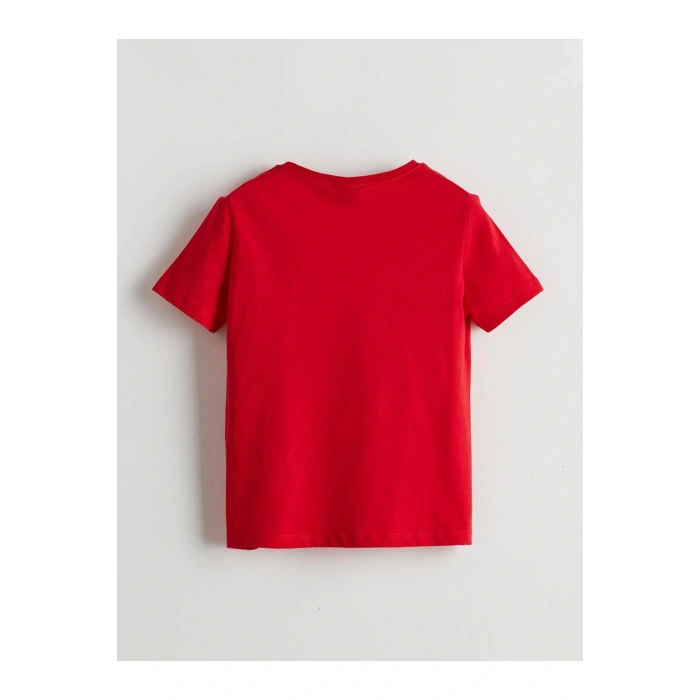 Lcw Kids Bisiklet Yaka Atatürk Baskılı Kız Çocuk Tişört (S5)