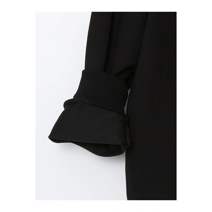 LCW Kids Bisiklet Yaka Baskılı Uzun Kollu Erkek Çocuk Sweatshirt