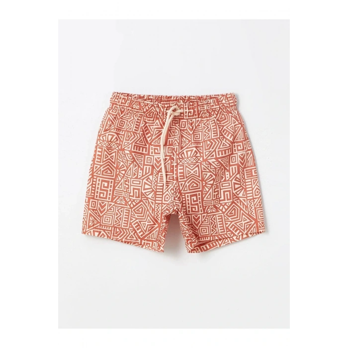 LCW Kids Bisiklet Yaka Erkek Çocuk Atlet ve Deniz Şortu