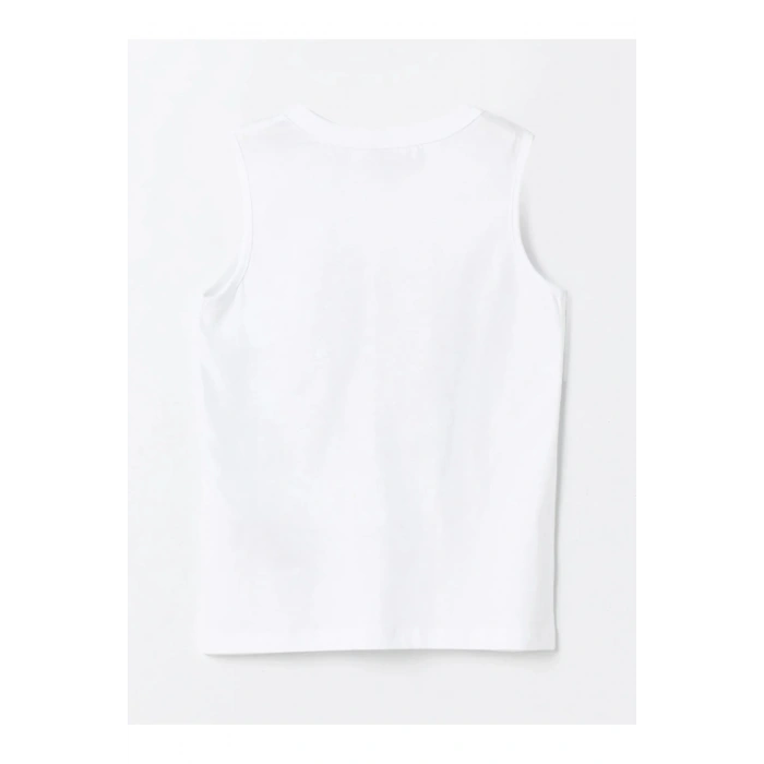 LCW Kids Bisiklet Yaka Erkek Çocuk Atlet ve Deniz Şortu