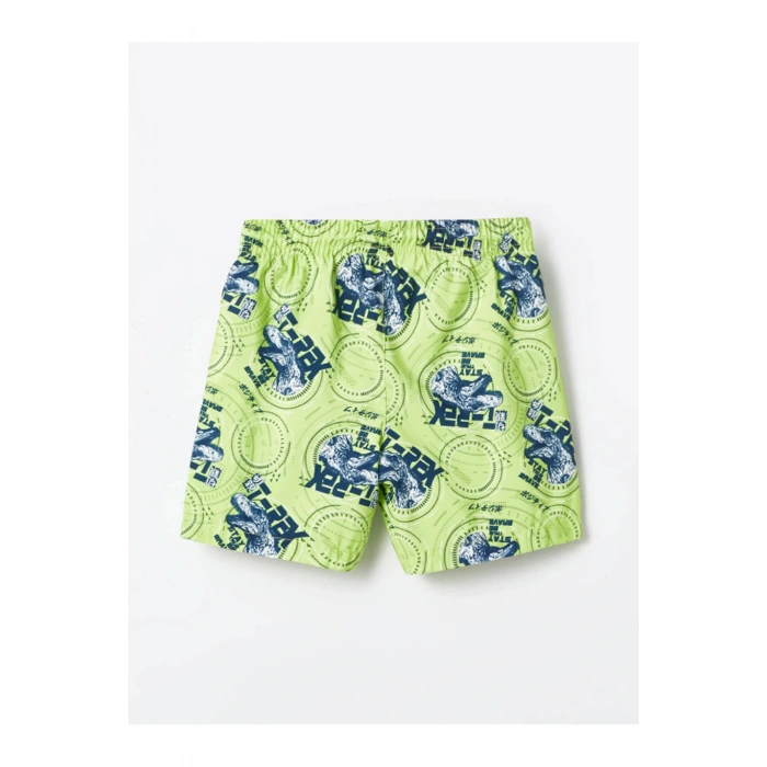 LCW Kids Bisiklet Yaka Erkek Çocuk Atlet ve Deniz Şortu