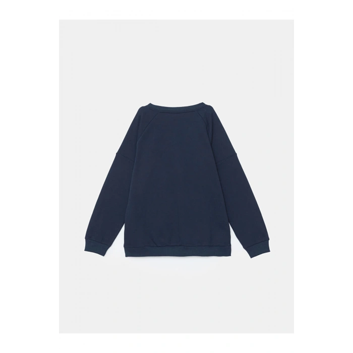 LCW Kids Bisiklet Yaka Erkek Çocuk Kalın Sweatshirt