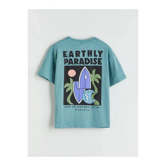 LCW Kids Bisiklet Yaka Erkek Çocuk Tişört