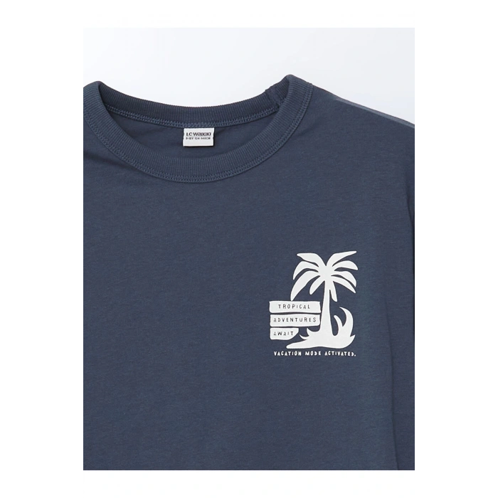 LCW Kids Bisiklet Yaka Erkek Çocuk Tişört