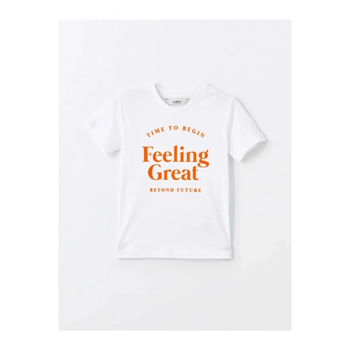 LCW Kids Bisiklet Yaka Erkek Çocuk Tişört ve Bermuda