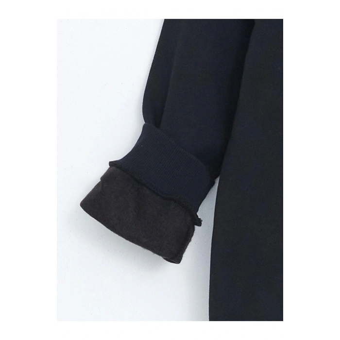 LCW Kids Bisiklet Yaka Kız Çocuk Kalın Sweatshirt (W4)