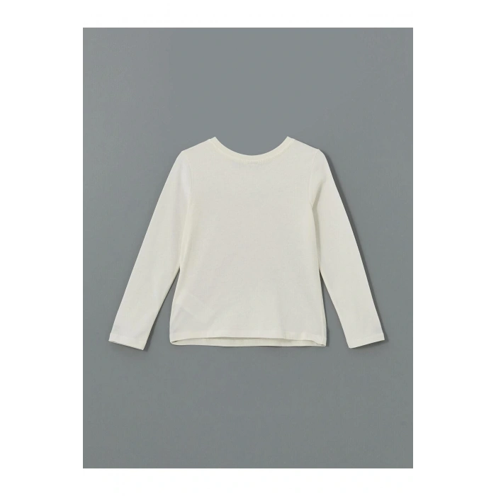 LCW Kids Bisiklet Yaka Kız Çocuk Tişört