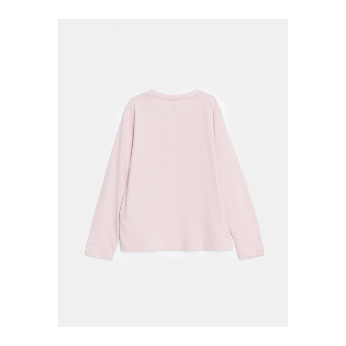 LCW Kids Bisiklet Yaka Kız Çocuk Tişört