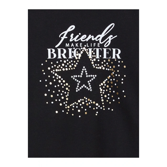 LCW Kids Bisiklet Yaka Kız Çocuk Tişört (W4)