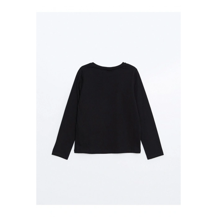 LCW Kids Bisiklet Yaka Kız Çocuk Tişört (W4)