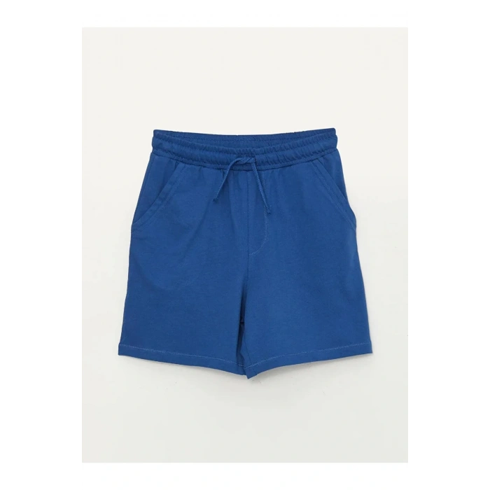 LCW Kids Ekru Rahat Kalıp Erkek Çocuk Tişört ve Şort