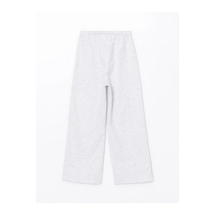 Lcw Kids Gri Beli Lastikli Kalın Kız Çocuk Eşofman Alt