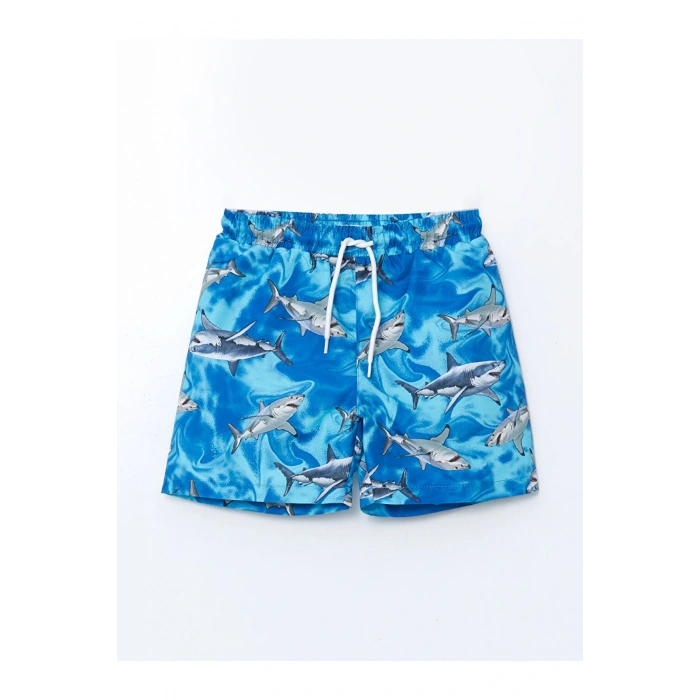 LCW Kids Hızlı Kuruyan UV Korumalı Erkek Çocuk Deniz Şortu