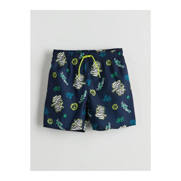 LCW Kids Hızlı Kuruyan UV Korumalı Erkek Çocuk Deniz Şortu