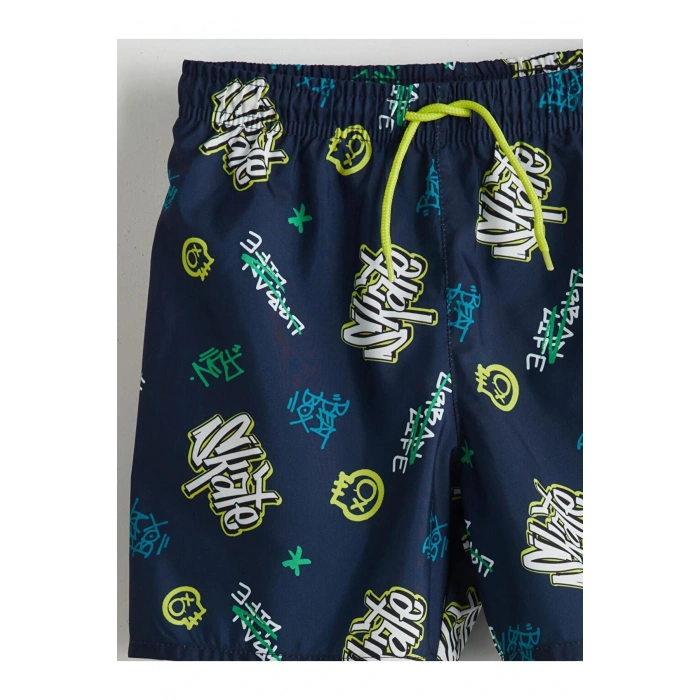 LCW Kids Hızlı Kuruyan UV Korumalı Erkek Çocuk Deniz Şortu