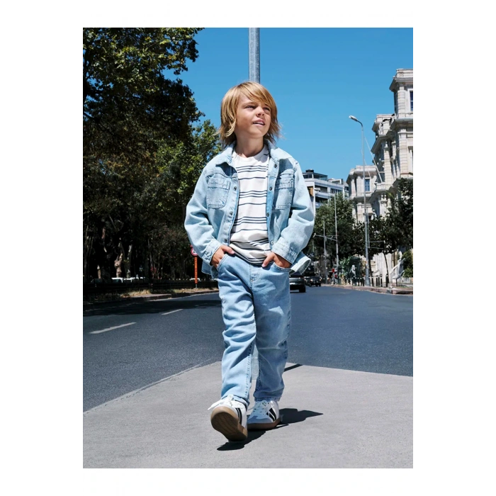 LCW Kids Indigo Basic Erkek Çocuk Jean Pantolon