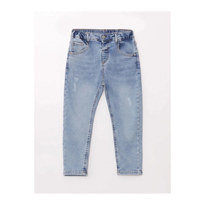 LCW Kids Indigo Basic Erkek Çocuk Jean Pantolon