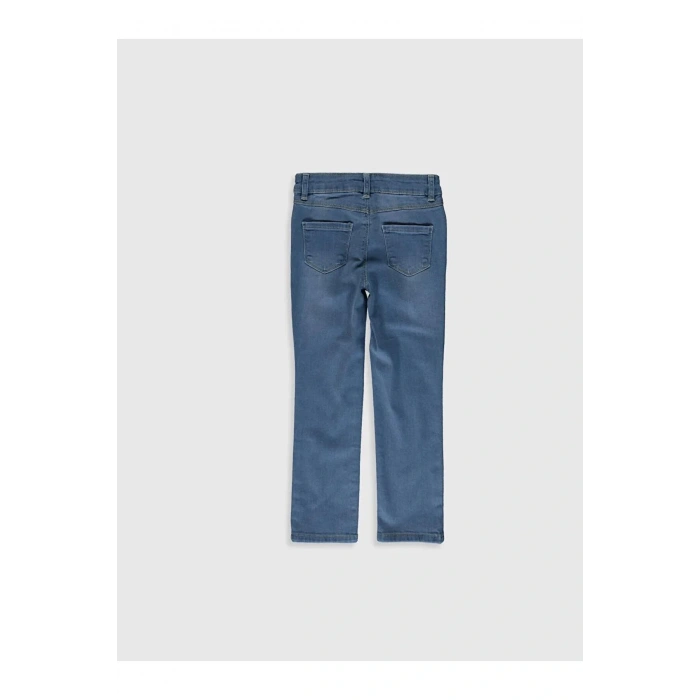 LCW Kids İndigo Kız Çocuk Jean Pantolon