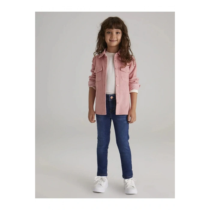 LCW Kids Indigo Kız Çocuk Skinny Jean Pantolon