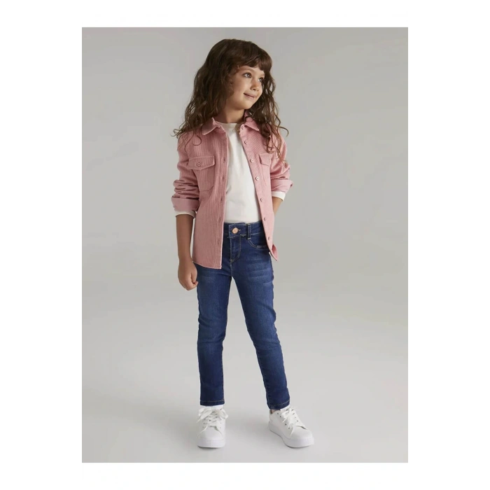LCW Kids Indigo Kız Çocuk Skinny Jean Pantolon