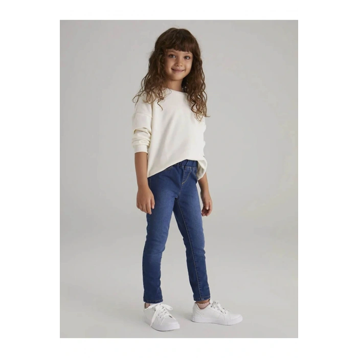 LCW Kids Indigo Kız Çocuk Super Skinny Jean Pantolon